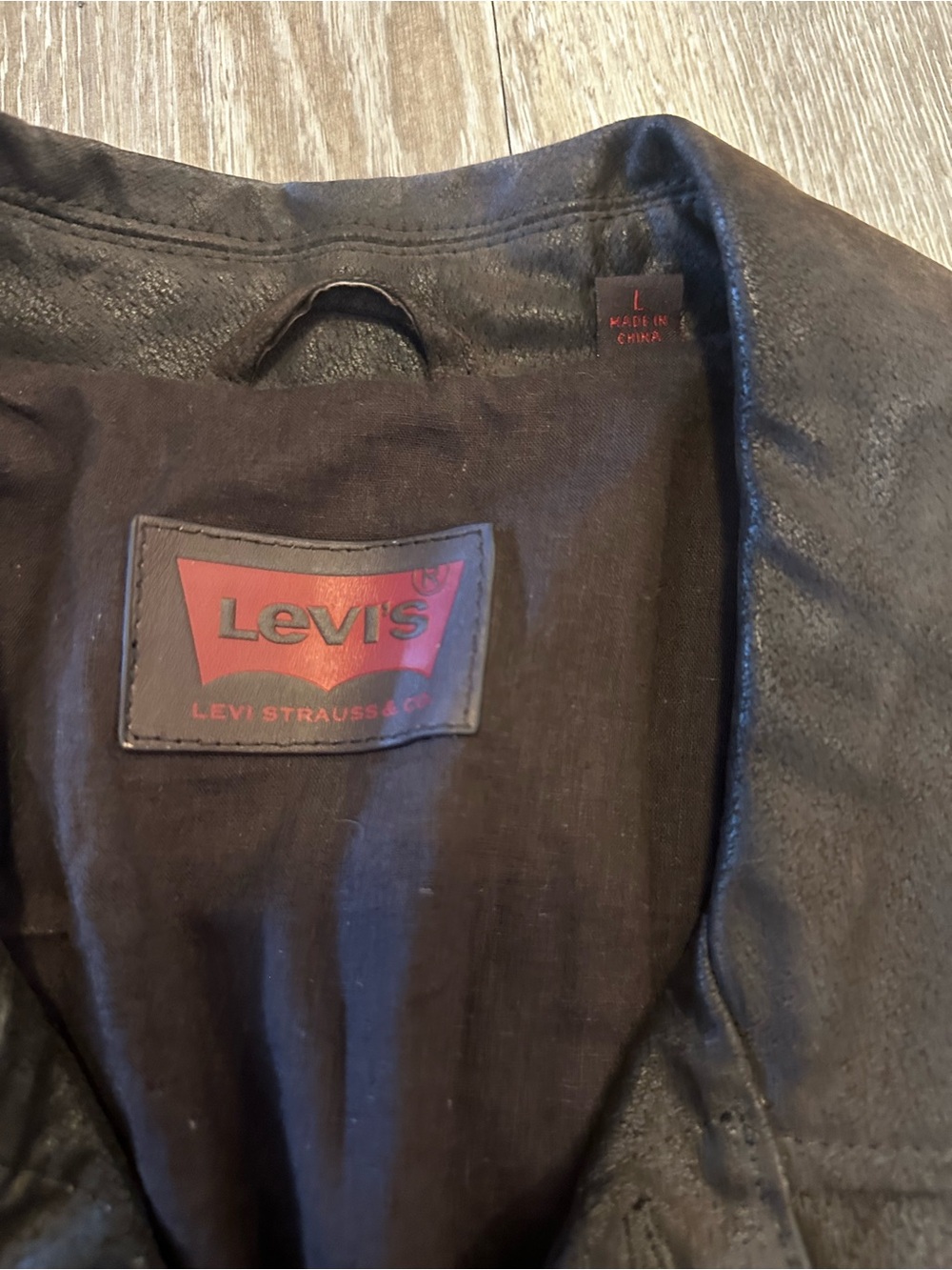 Levi’s Vintage Leather Jacket - Picture 3 of 3